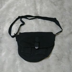 4 for $20 Black Canvas Messenger Bag